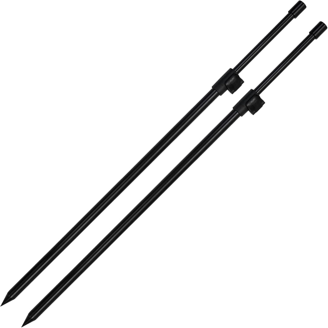 Angel Domäne Banksticks + Bissanzeiger Set Rutenablage, 1 Rute, 50-80cm | Komplettes Ruten-Auflage-S