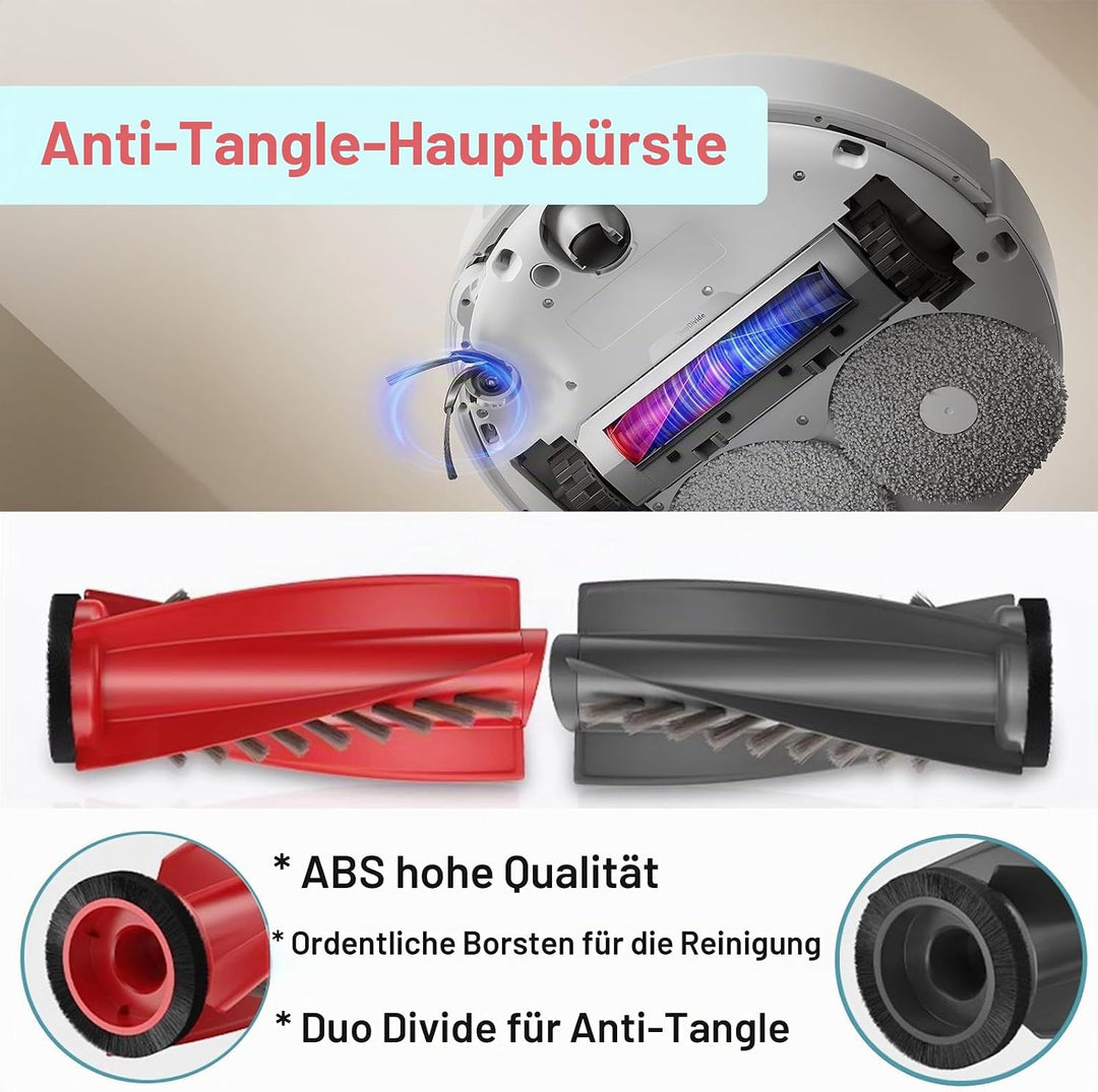 Zubehörset für Roborock Qrevo Curve/Qrevo Edge/Qrevo Curv S5X/ Qrevo Edge S5A/ P20 Pro, Ersatzteile