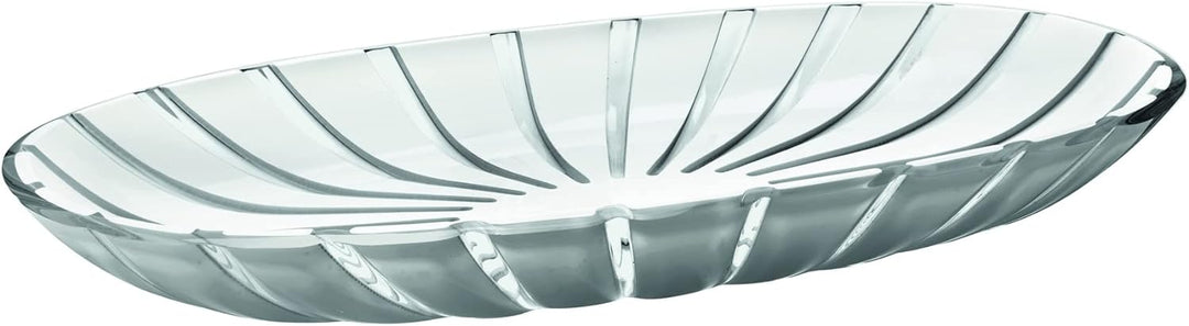 Guzzini - Grace, Servierschale - Himmelgrau, 38 x 19 x h4,5 cm - 27970092, Himmelgrau