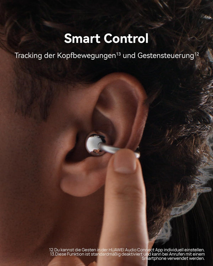 HUAWEI FreeClip 2 S Kabellose Kopfhörer, ganztägiger Komfort, 5,1 g, Blau | Adaptive Open-Ear-Techno