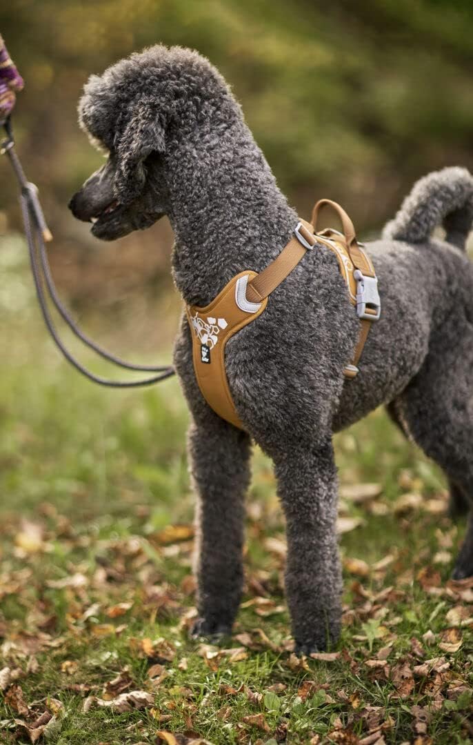 Hurtta Weekend Warrior Hundegeschirr, Brustgeschirr für kleine Hunde, Desert-Braun, 40-45 cm, Desert