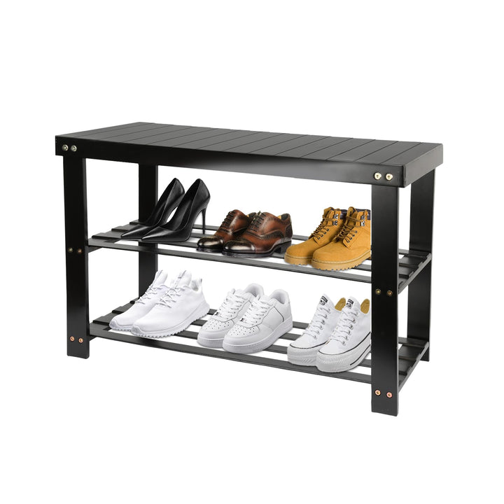 LANTUS Schuhregal platzsparend, Design Schuhregal, Schuhorganizer, Schuhaufbewahrung für Eingangsber