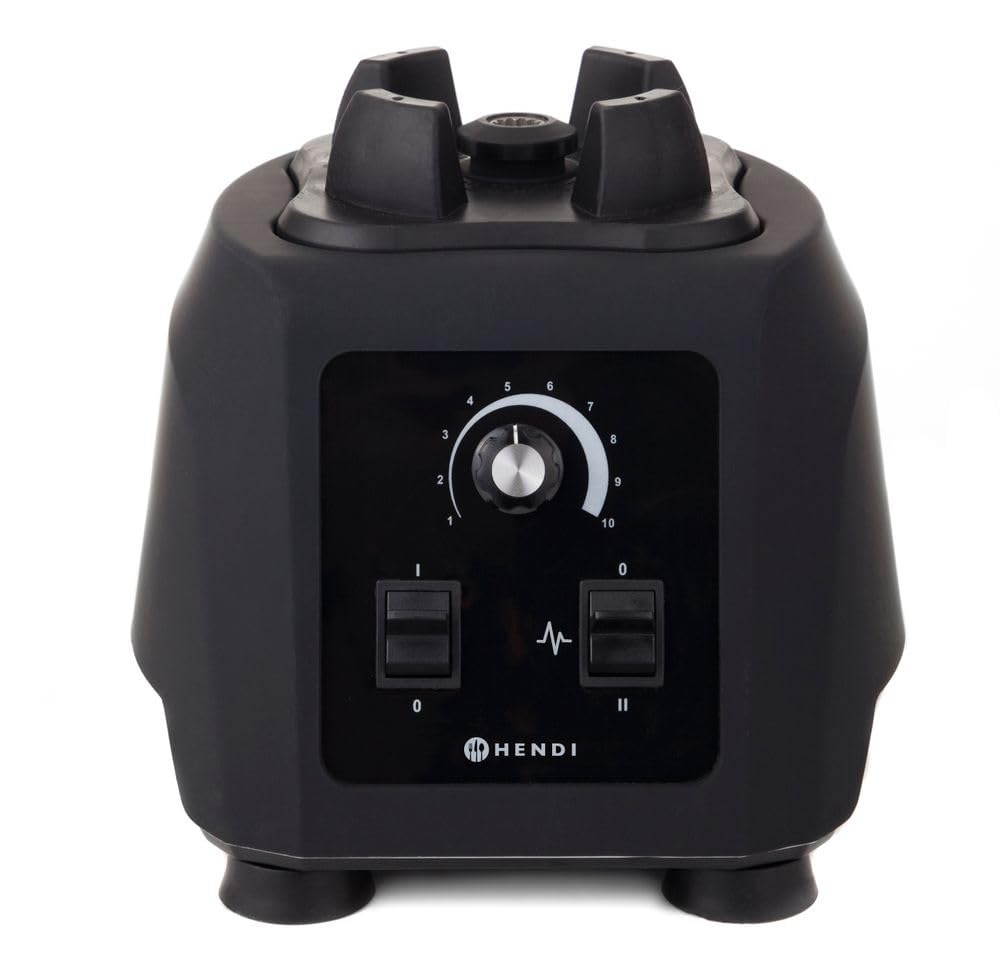 HENDI Standmixer BPA-frei, Hochleistungsmixer, Manuell, temperaturbeständig -40˚C bis 90˚C, Inkl. 2,