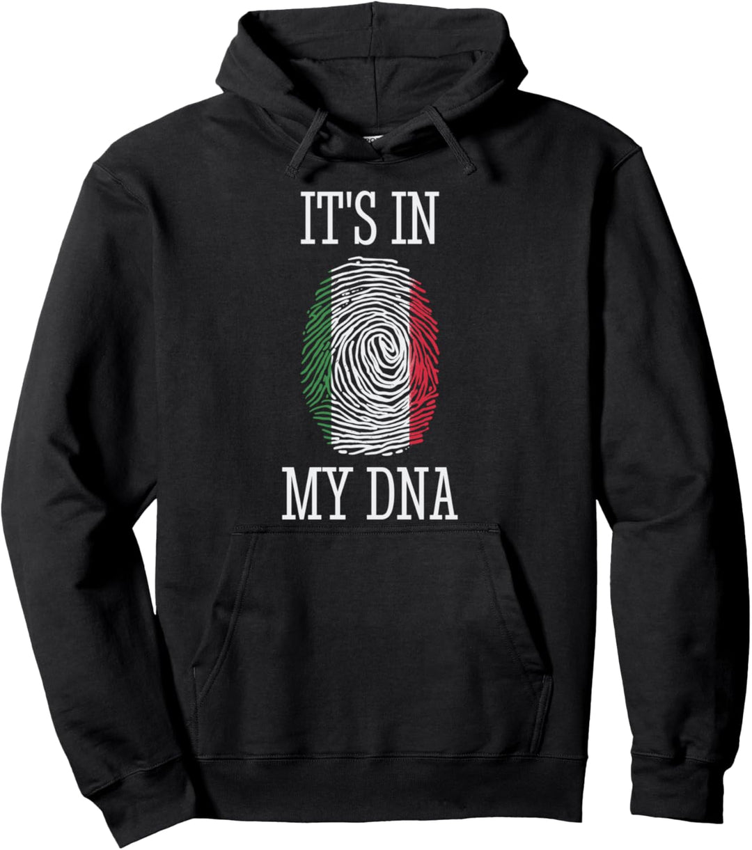 Italien Italiener DNA Fahne Flagge Heimat Stolzer Pullover Hoodie
