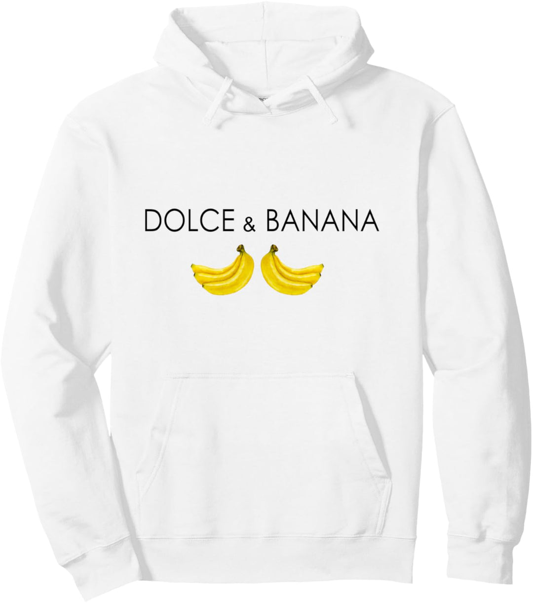 Dolce And Banana Lustiges Bananen Obst Früchte Design Pullover Hoodie