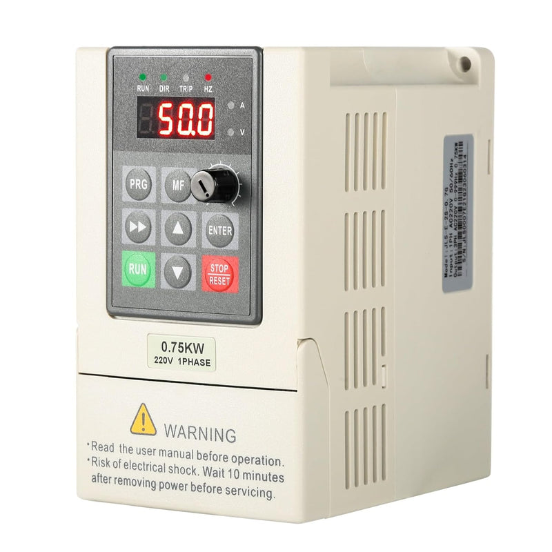 Ailao Frequenzumrichter 230V 0.75KW VFD Motordrehzahlregler 1 Phasen Eingang 3 Phasen Ausgang CNC Nu