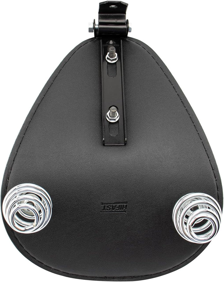 BREDUXSER Motorrad Bobber Sitz, Krokodil Leder Motorrad Solo Sitz für Sportster XL1200 883 48 Dyna S