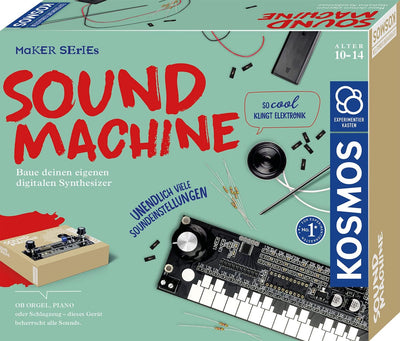 Kosmos 620929 Sound Machine Experimentierkasten für Kinder ab 10 Jahren, Experimentierkasten Technik