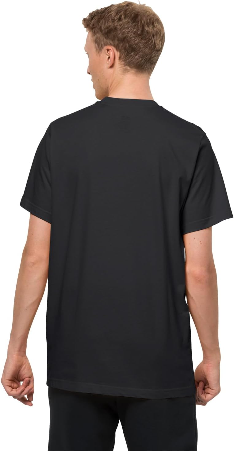 Jack Wolfskin Herren Essential T-Shirt M Schwarz, M Schwarz