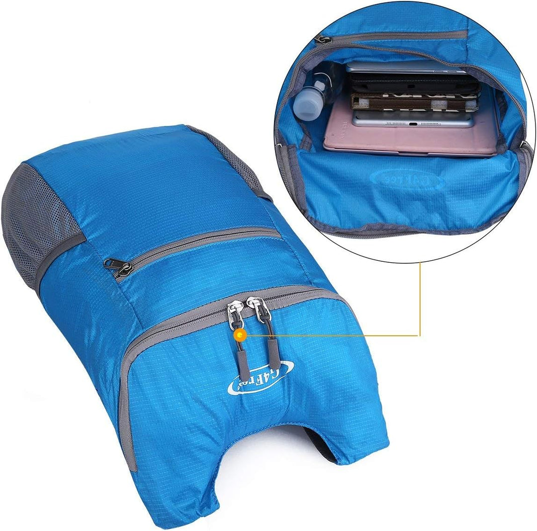 G4Free Ultraleichter 11 l kleiner faltbarer Rucksack für Reisen, Wandern, Radfahren, Wandern oder Me