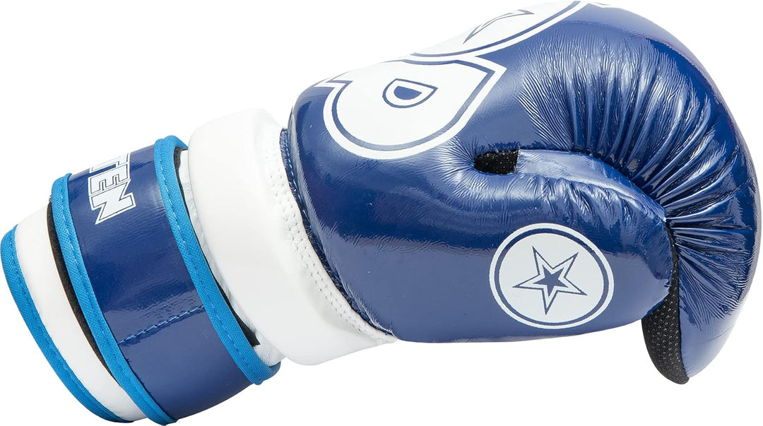 TOP TEN Pointfighter „Glossy Block“ Blau - Weiss L, Blau - Weiss L