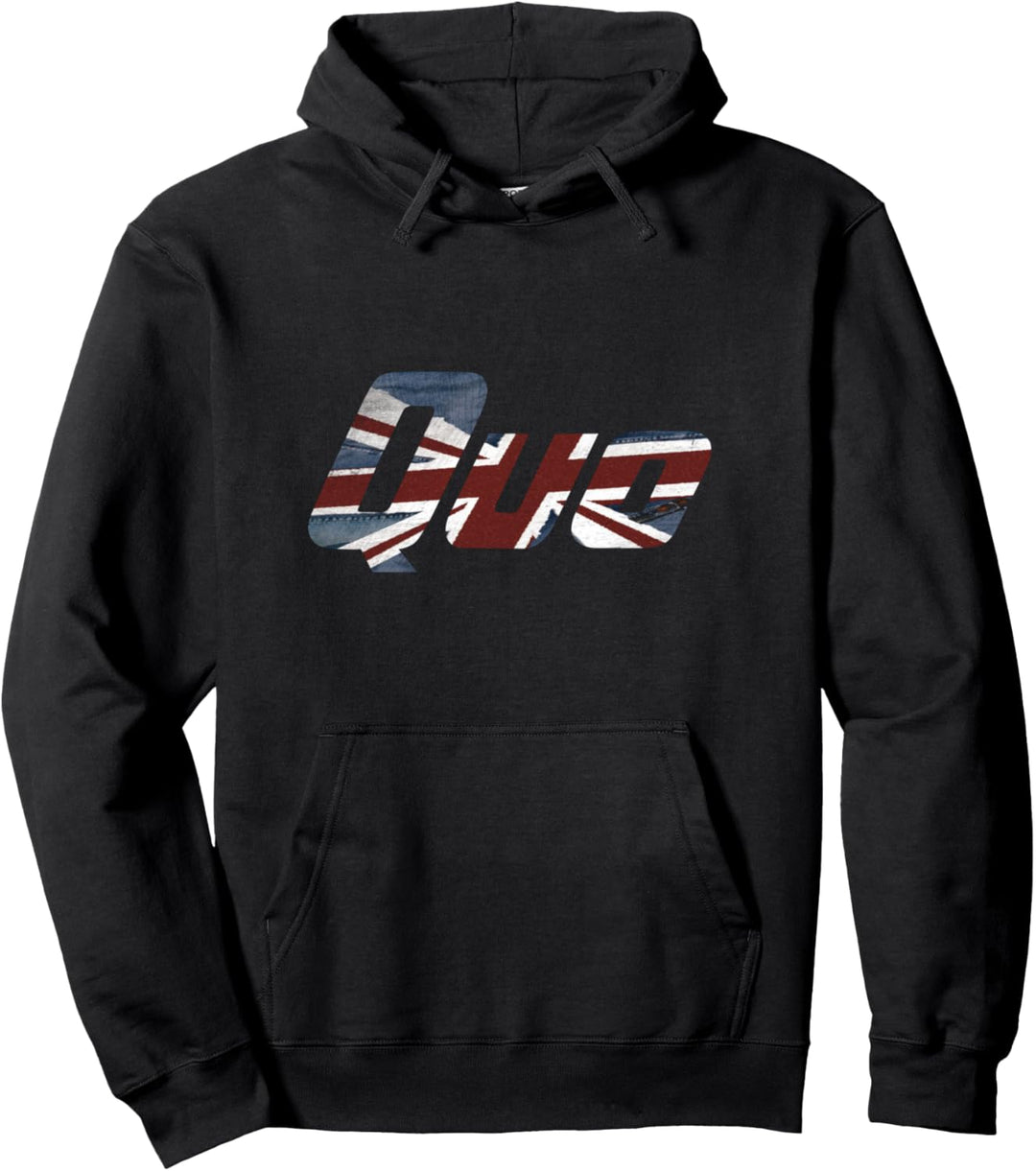 Status Quo - Quo UK Logo Fill Pullover Hoodie