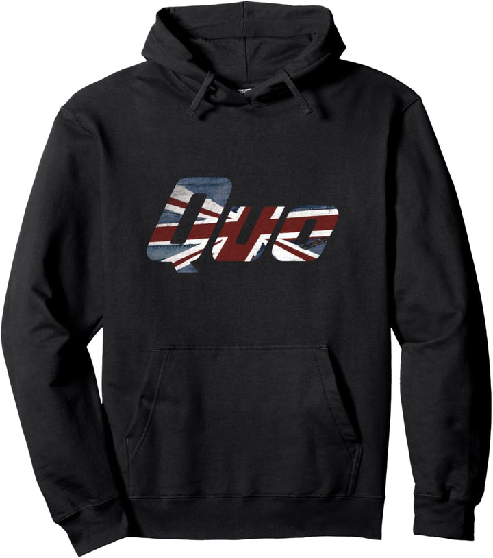 Status Quo - Quo UK Logo Fill Pullover Hoodie