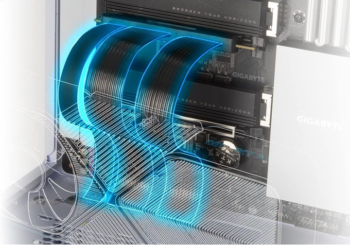 SilverStone Technology SST-RC05B-220-220mm hochwertiges Flexibles PCIe-4.0-x16-Riser-Kabel