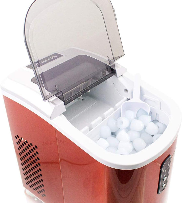 Eiswürfelmaschine Edelstahl Eiswürfelbereiter Eiswürfel Ice Maker Eis Maschine Icemaker