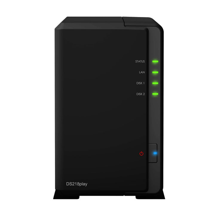 Synology DiskStation DS218play Bundle inkl. WD Red (2 x 2TB WD Red)