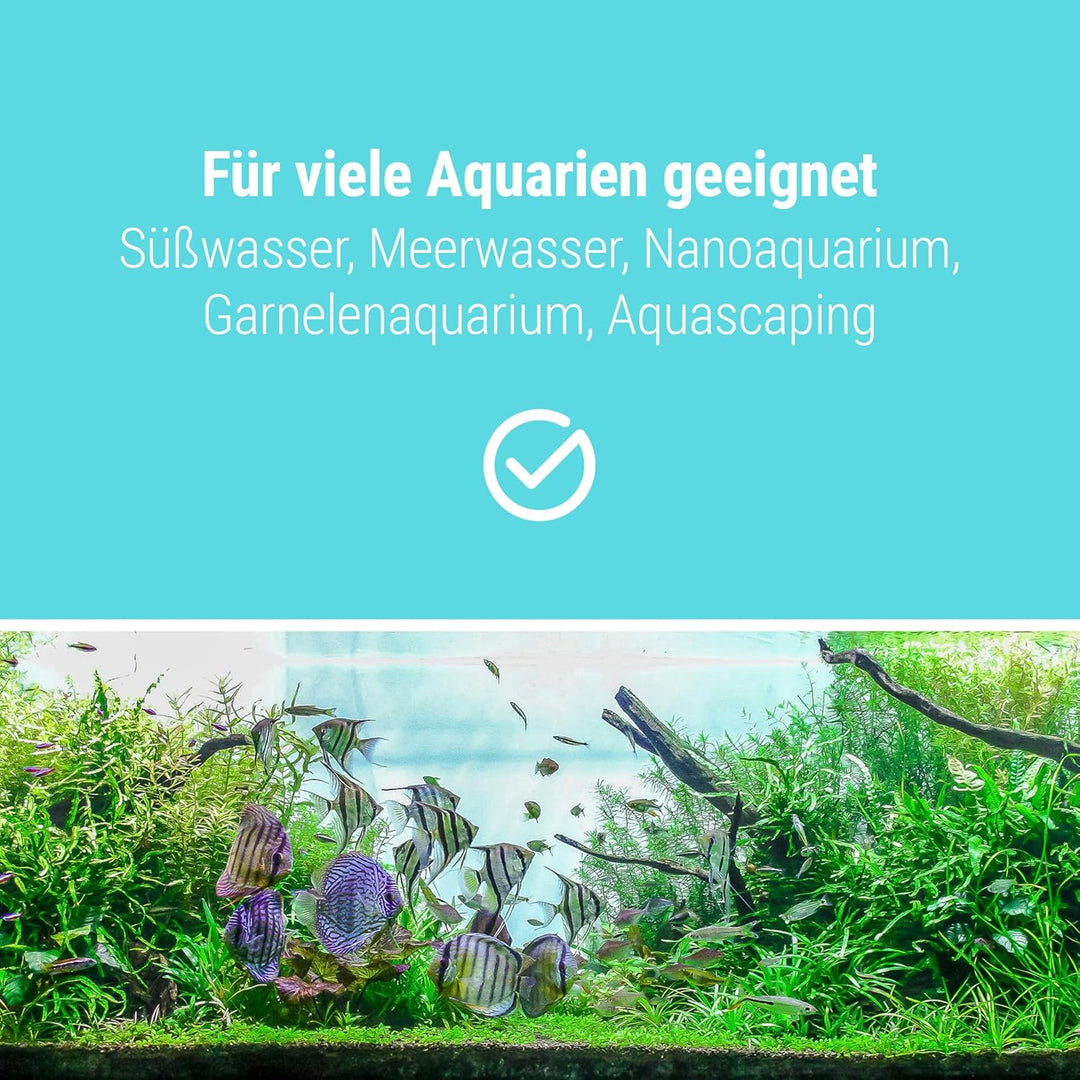 Schicker Mineral Schwarzer Aquariumsand Aquariumkies 2-3 mm, 25 kg Sack, farbecht, Salzwasser und Sü