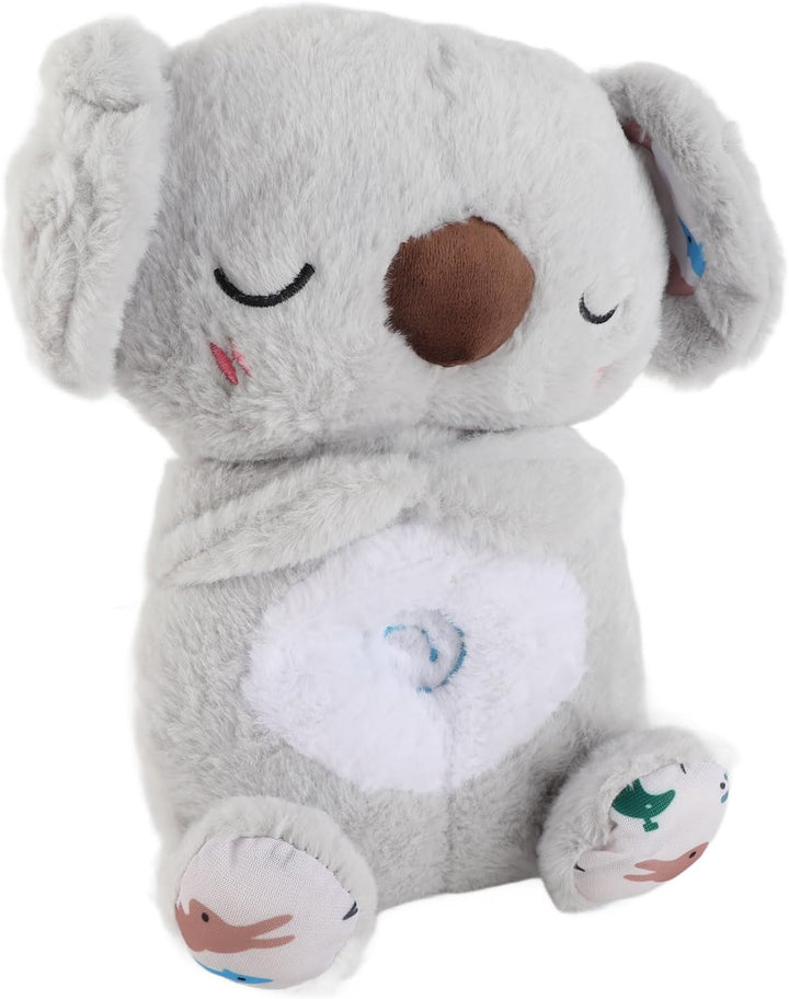 Schlummer Koala Kuscheltier mit Musik, Licht & Rhythmischen Atembewegungen, Atmendes Kuscheltier, An