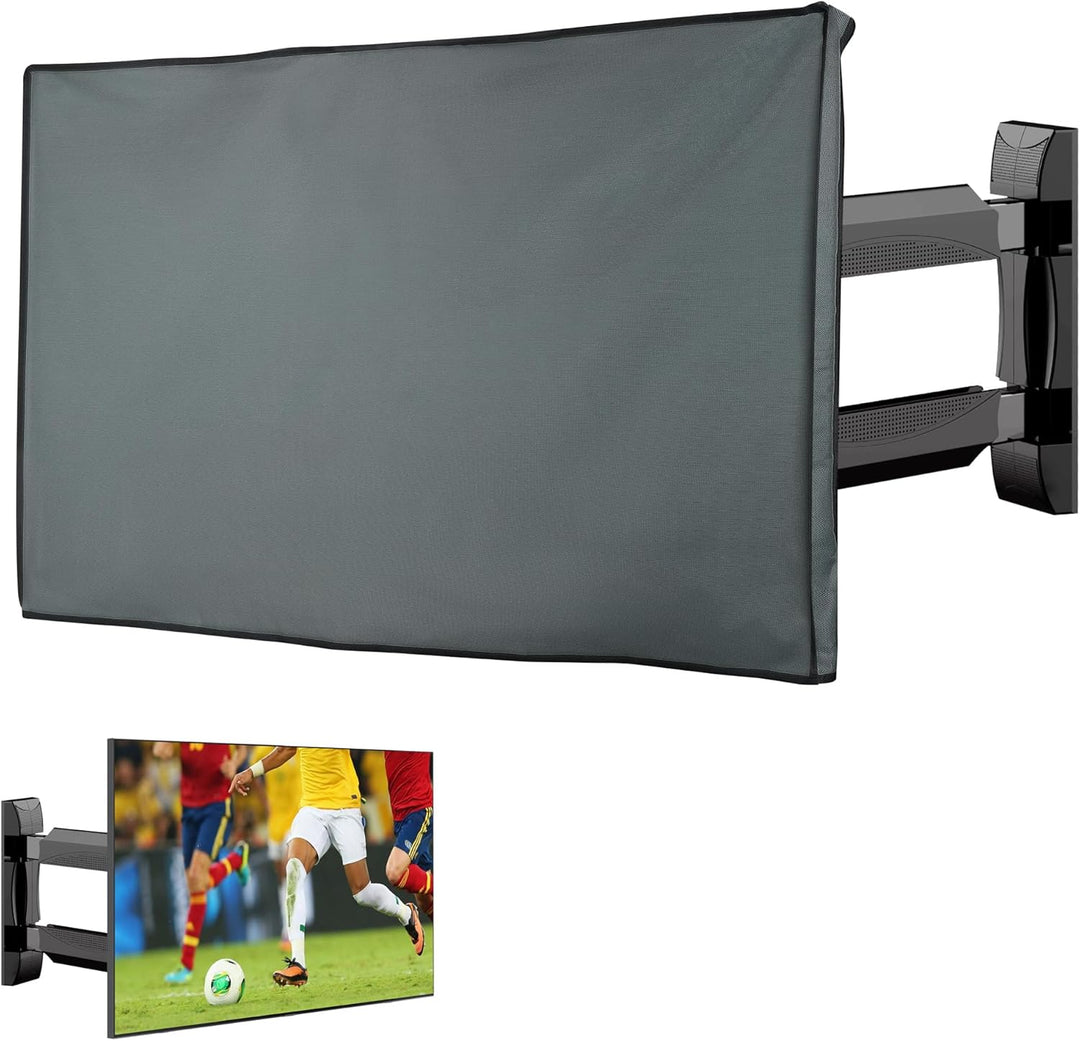 kwmobile 49-50" TV Outdoor TV Abdeckung - Fernseher Hülle Bildschirmschutz - Schutzhülle wetterfest