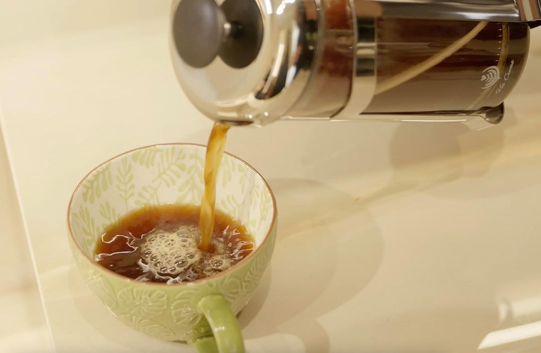 VIA CREMA FRENCH PRESS 800/1000ml Glass/Stainless steel (Glas, 1000ML / 34OZ) 1000ML / 34OZ Glas, 10