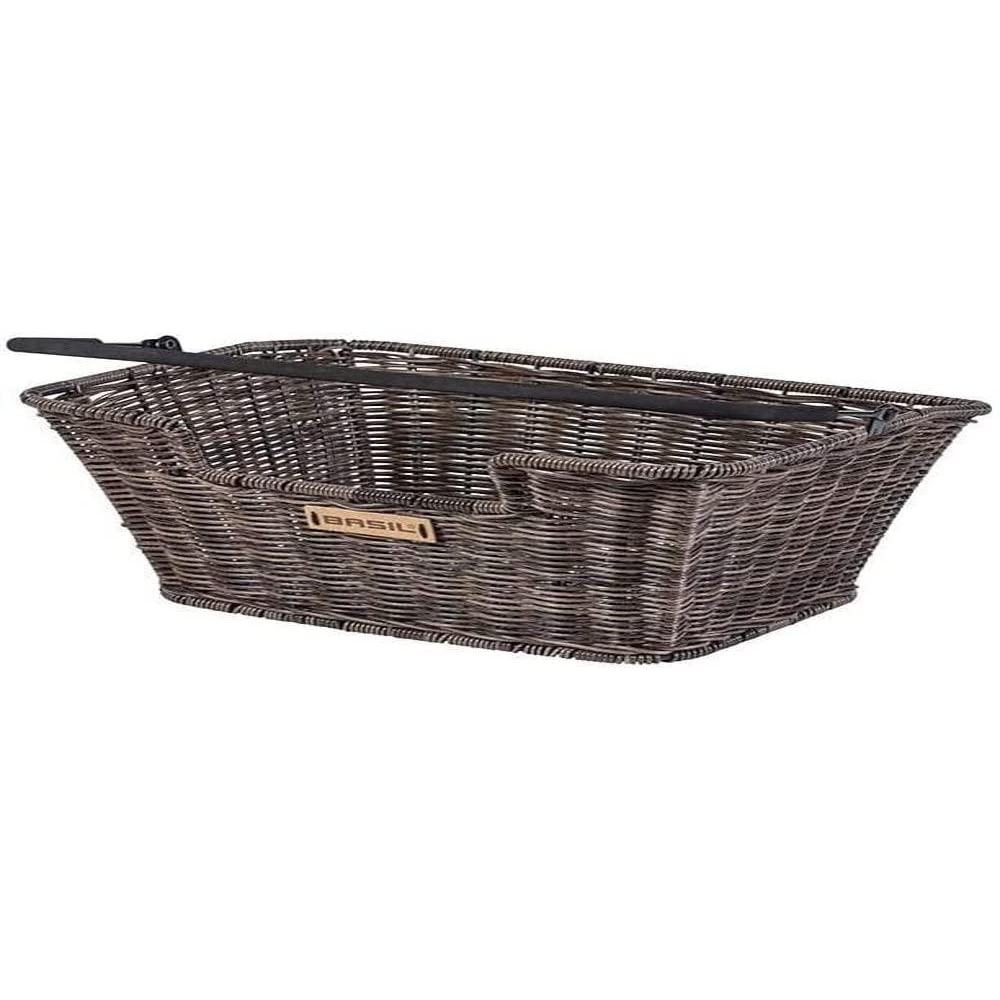 Basil Fahrradkorb Capri-Rattan Look Flex Braun, Braun