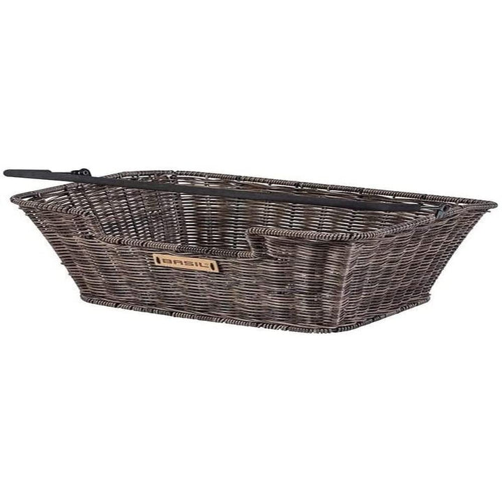Basil Fahrradkorb Capri-Rattan Look Flex Braun, Braun