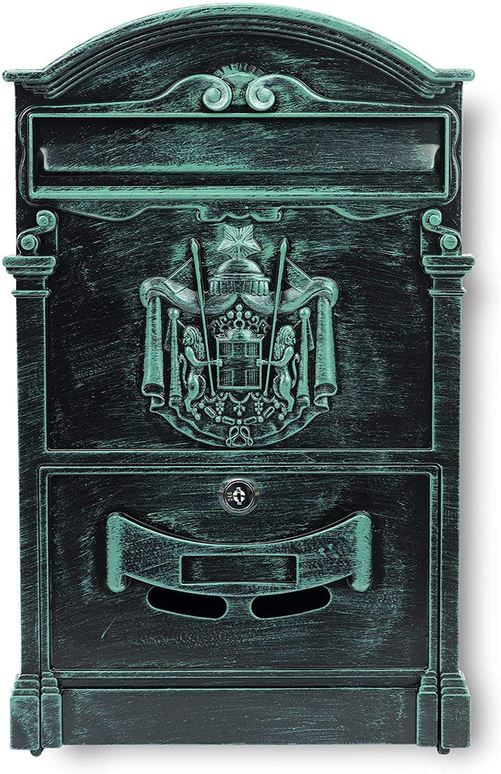 Verda Briefkasten Postkasten Retro Antik Vintage Wandbriefkasten Mailboxen Aluguss Modellwahl, Wette