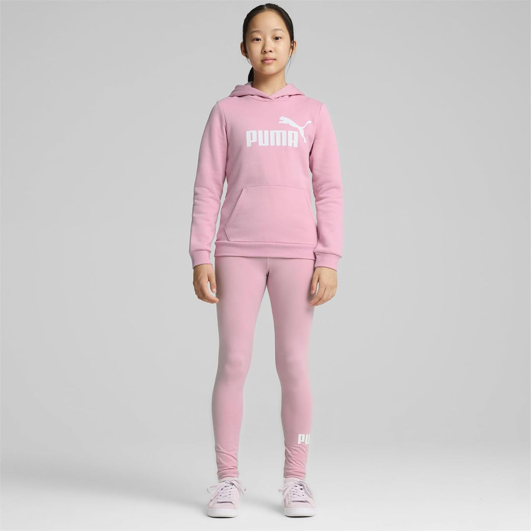 PUMA Damen Ess Logo Hoodie Tr Sweatshirt 128 Mauved Out, 128 Mauved Out