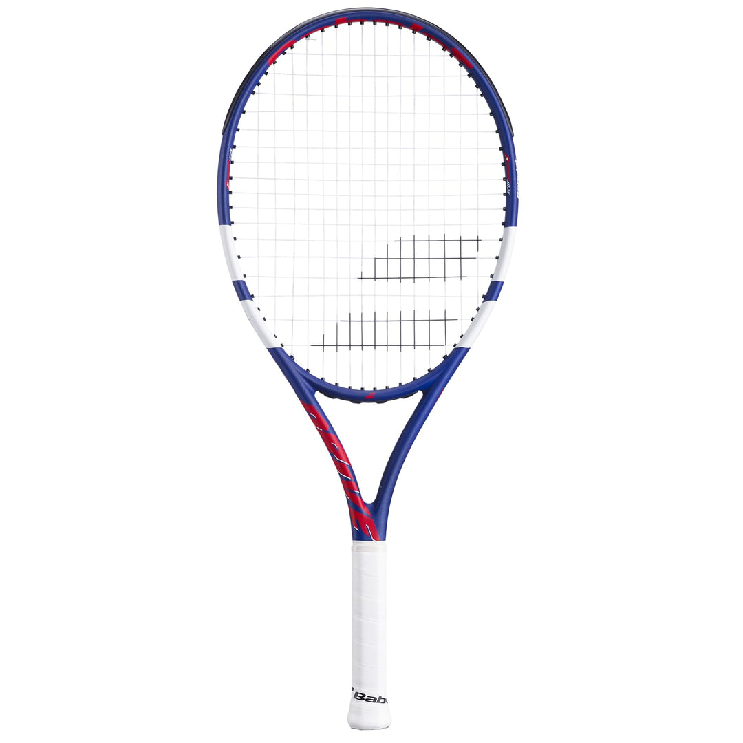 Babolat - Tennisschläger Modell Drive Junior, Einheitsgrösse, Farbe Blau/Rot, Rahmen aus Graphit und