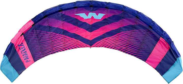 Wolkenstürmer® Paraflex Sport 2-Leiner Lenkmatte 2.3 blau - „Ready to Fly“ Lenkmatte inkl. Lenkbar -