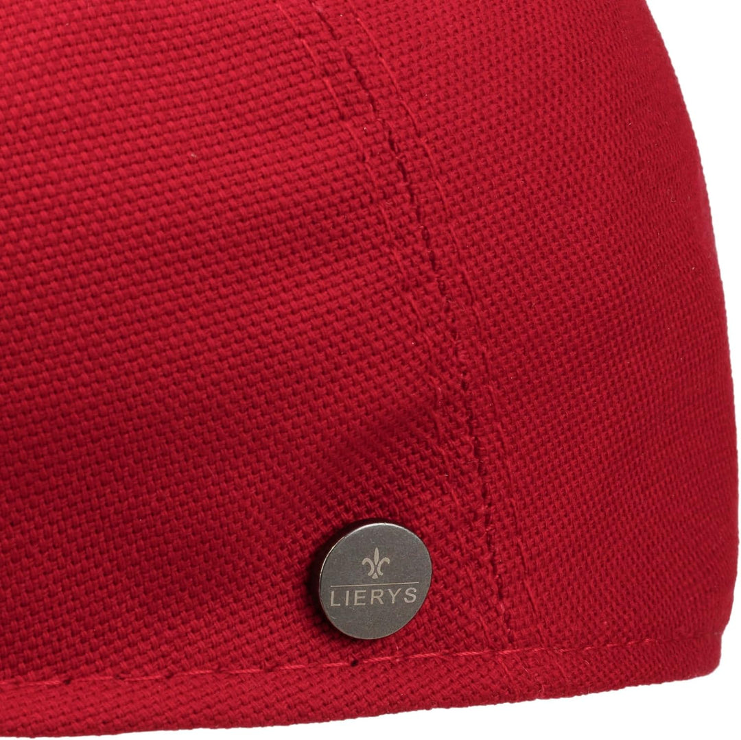 LIERYS Uni Cotton Flatcap - Klassische Form - Schiebermütze mit Stretchfutterband - Herren - Frühjah