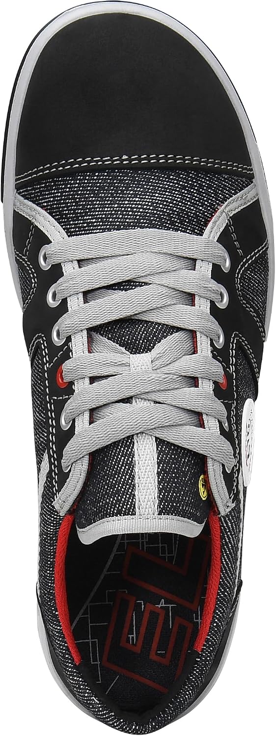 ELTEN Sicherheitsschuhe Sensation XX10 Low ESD S3S, Damen und Herren, Leder/Textil, Stahlkappe, leic