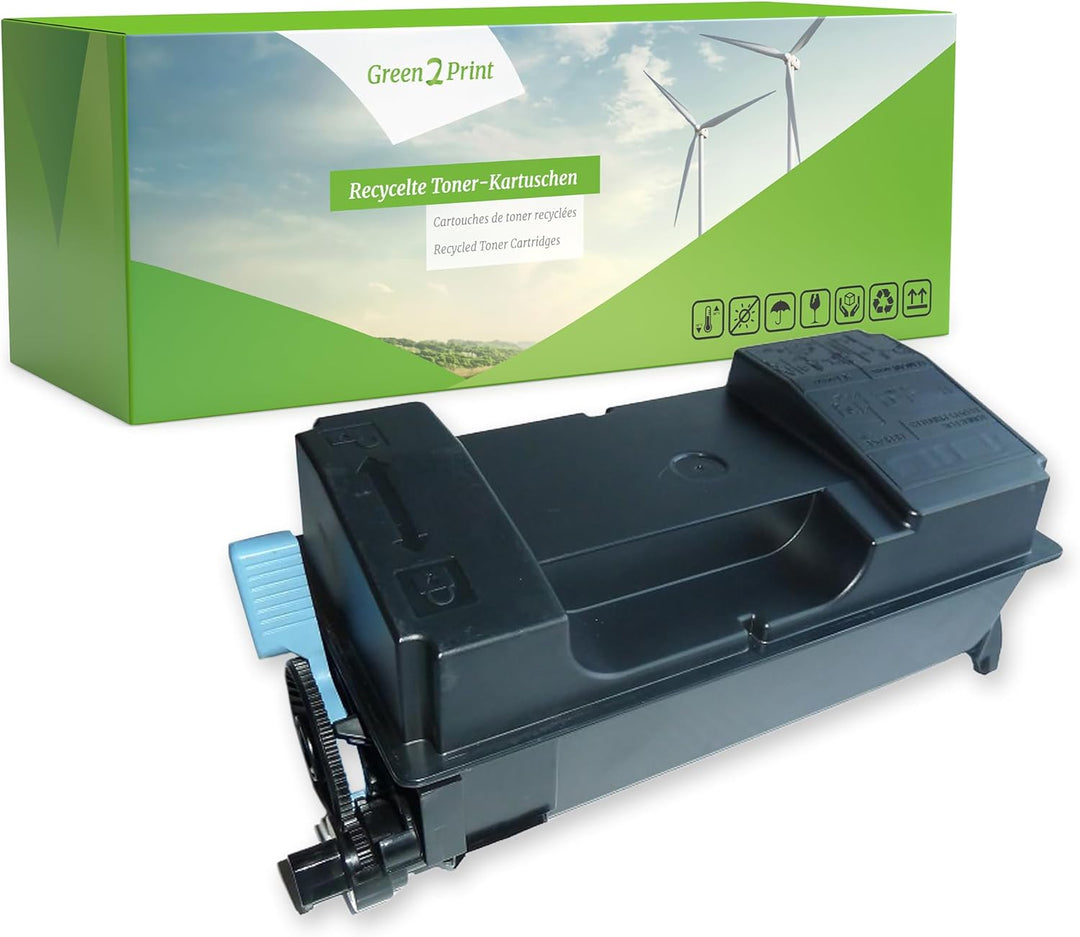 Green2Print Toner schwarz 25000 Seiten ersetzt Kyocera TK-3130, 1T02LV0NL0 passend für Kyocera ECOSY