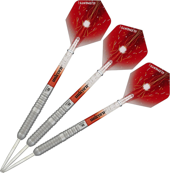 Unicorn Core XL Striker Dartpfeile mit Stahlspitze 22 g rot, 22 g rot
