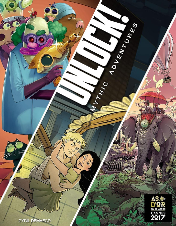 Space Cowboys Jeu - Unlock! Mythic Adventures