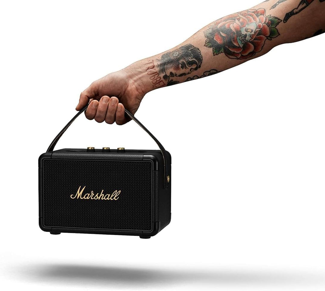 Marshall Kilburn II Bluetooth Tragbarer Wasserabweisend Lautsprecher, Kabelloser - Schwarz und Messi