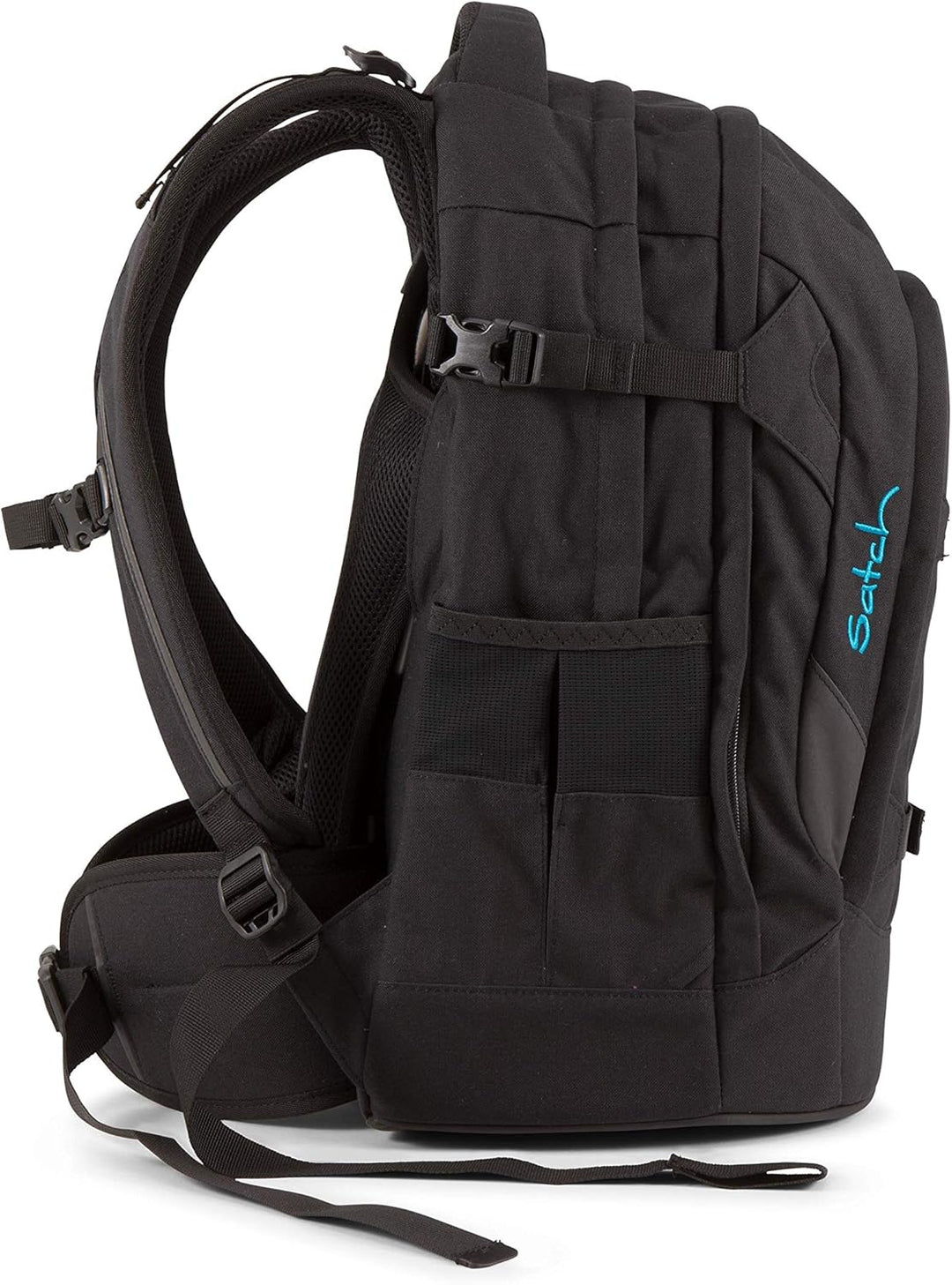 Satch Pack ab 5. Klasse ergonomisch 30L Stauraum standfest Organisationstalent 45 cm Black Bounce, 4