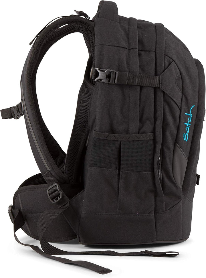 Satch Pack ab 5. Klasse ergonomisch 30L Stauraum standfest Organisationstalent 45 cm Black Bounce, 4