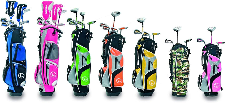 Junior Challenger Golfsets 4 Schläger Einzelbett, 4 Schläger Einzelbett