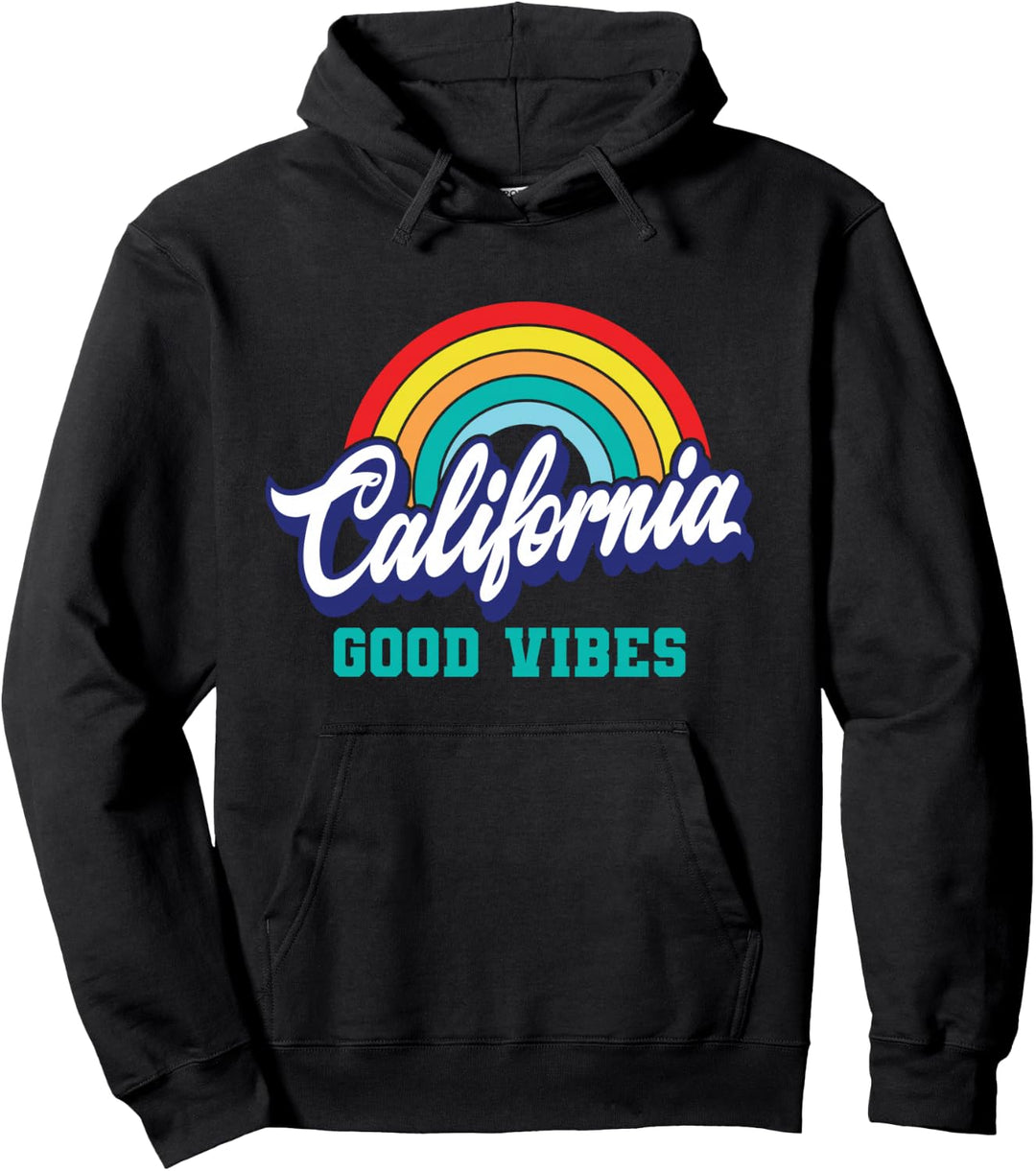 Cool California Good Vibes T-shirt, Los Angeles California Pullover Hoodie