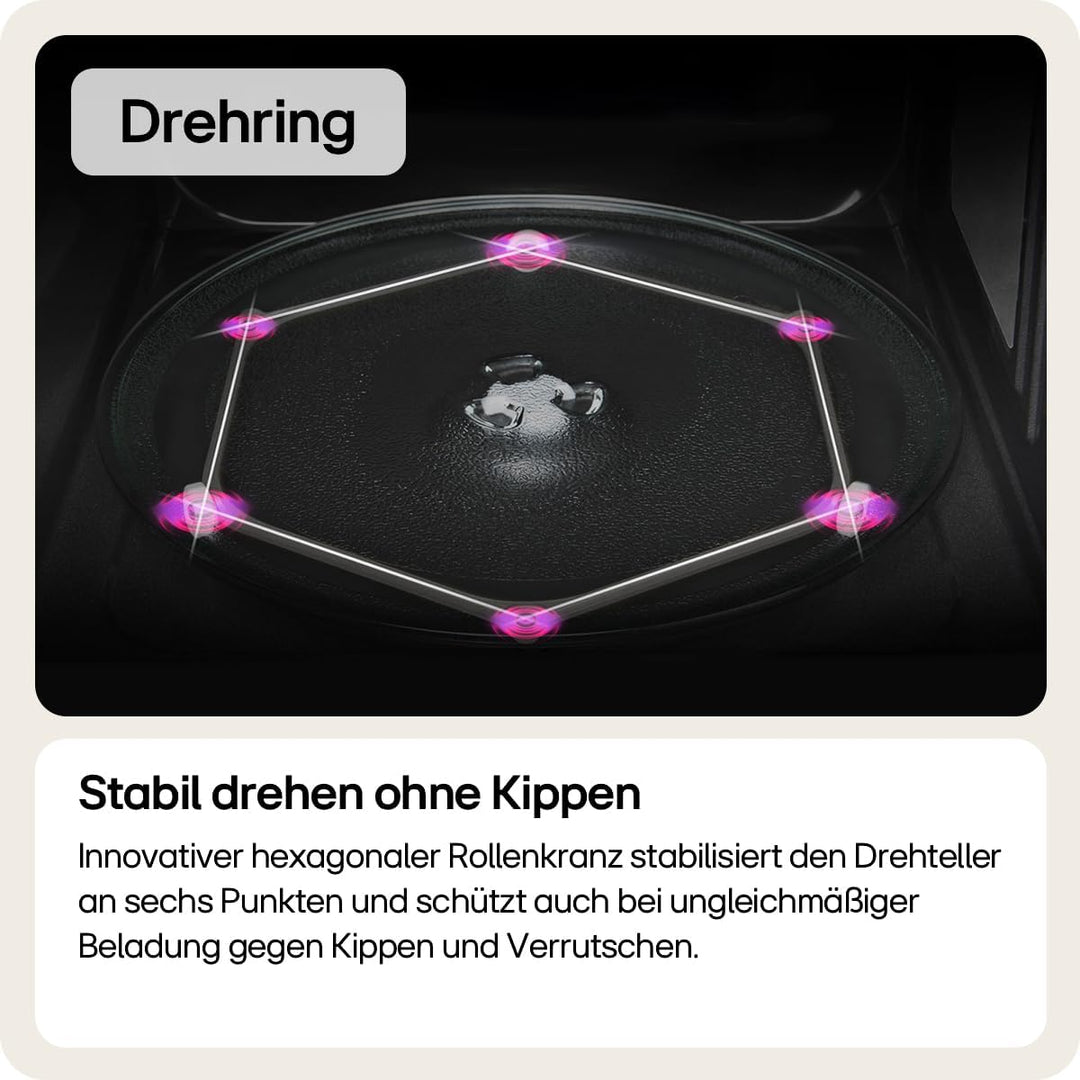 LG Electronics MH 6565 CPS Mikrowelle / 47.6 cm/akustisches Signal bei Programmende/edelstahl Grill-