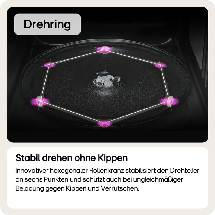 LG Electronics MH 6565 CPS Mikrowelle / 47.6 cm/akustisches Signal bei Programmende/edelstahl Grill-