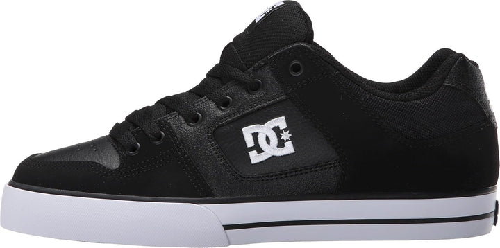 DC Shoes Herren Pure Sneaker 38 EU Schwarz Weiss Schwarz, 38 EU Schwarz Weiss Schwarz