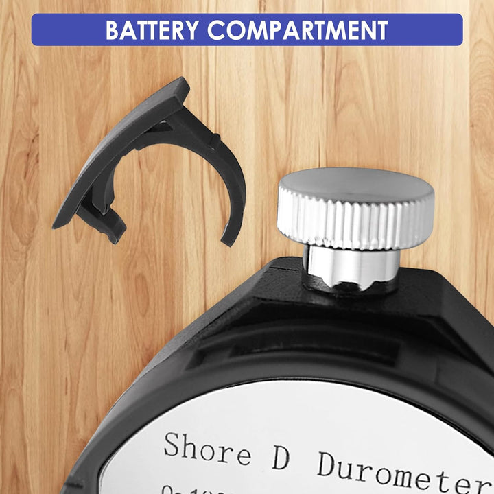 Digital-Shore-D-Meter 0 bis 100 Hd Durometer Harte Härte Gummi und Kunststoffe wie Thermokunststoffe