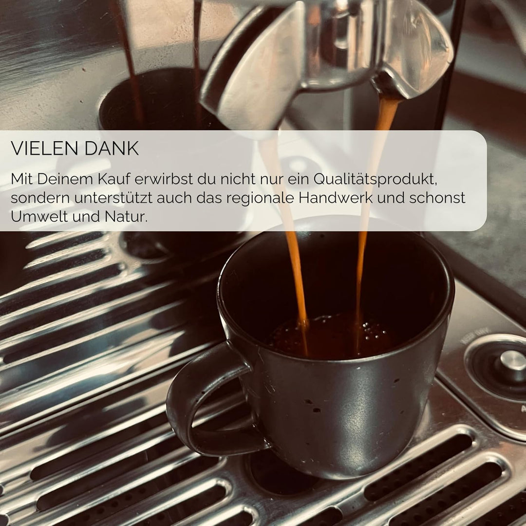 Barista - Made in Germany Schutzmatte | ECM Mechanika VI Slim | Massanfertigung aus veganem Leder |