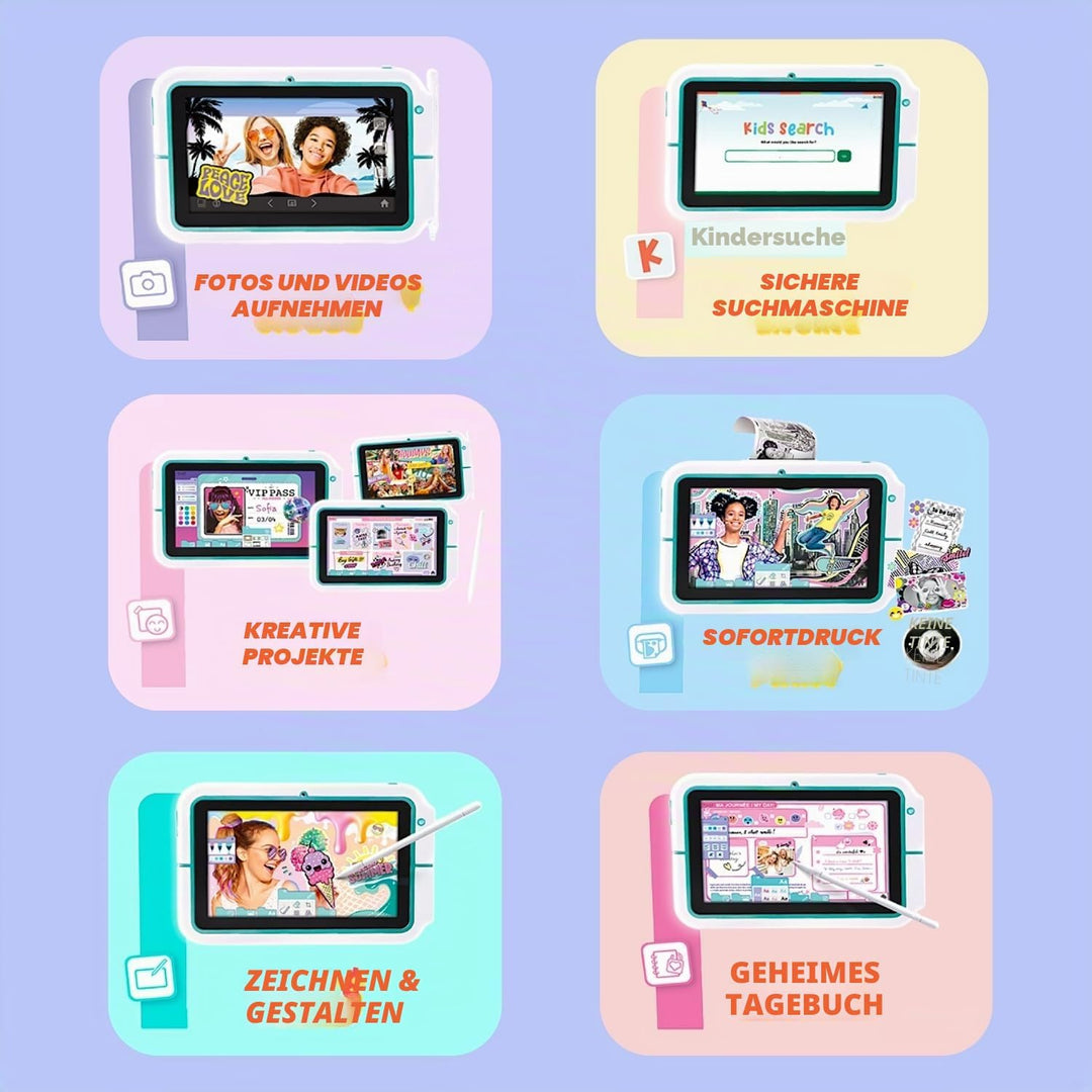 Canal Toys Pad Creator – Instant Print Kreativtablet für Kinder – Fotobearbeitung &amp; Direktdruck – DI