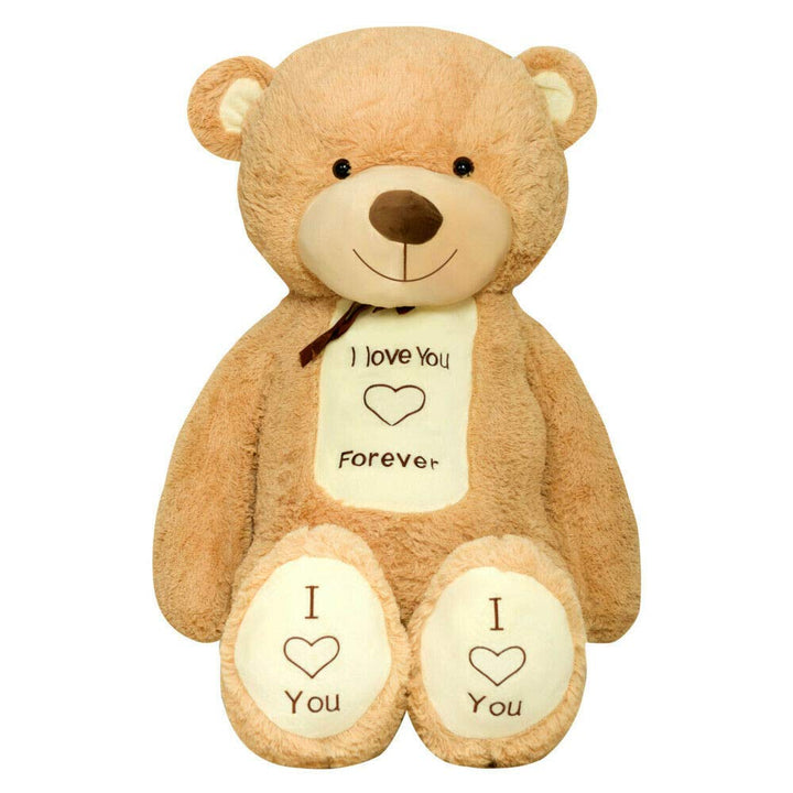 Teddybär 220cm | Farbe Hellbraun | Gross Teddy Bear Plüschbär Stofftier Kuscheltier Plüschtier XXL H