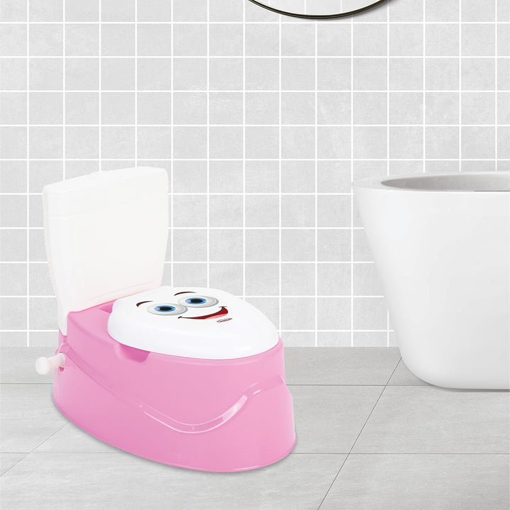 Lemodo, Kindertöpfchen mit Musik, Kindertoilette ab 18 Monaten, herausnehmbarer Einsatz, Deckel, Toi