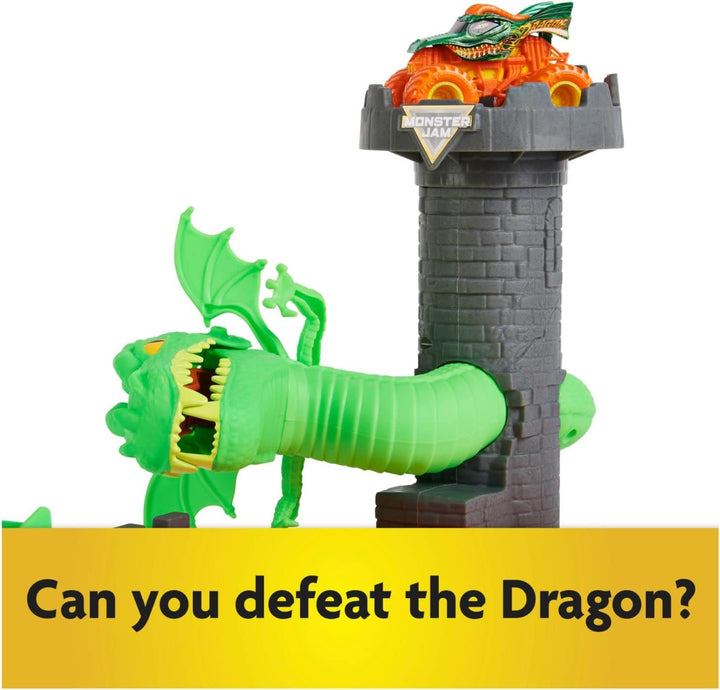 Monster Jam 6063919 1to64VhclDuelngDragonOC Einzelbett, Einzelbett