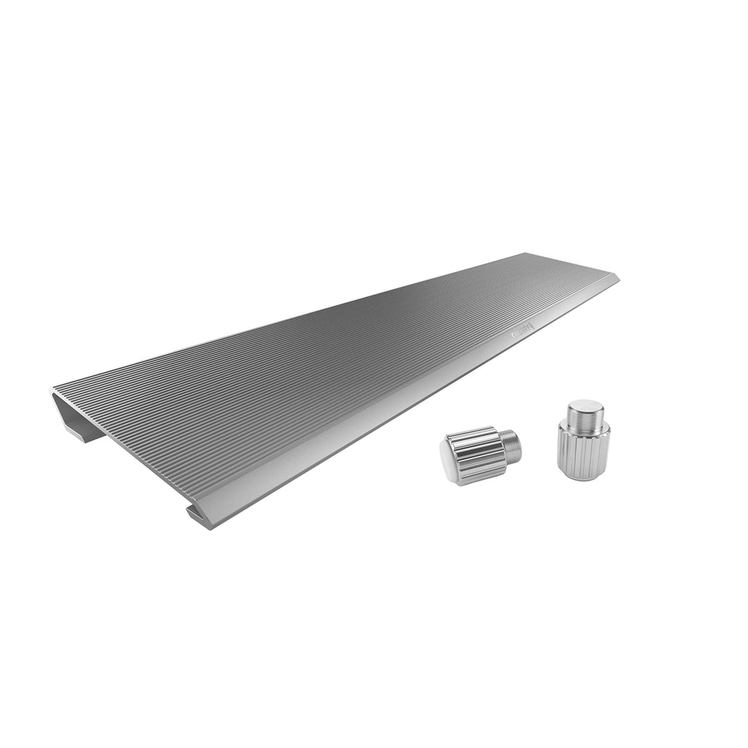 CHERRY AC 3.3, Ergonomische Handballenauflage & Aufstellfüsse aus Aluminium, Zubehör für Gaming-Tast